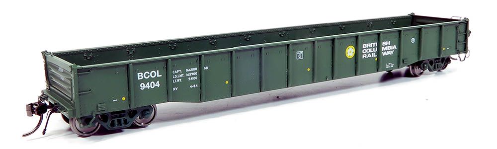 Rapido 52' 6" Gondola BC Rail #9404 HO Scale