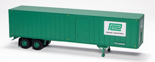 Rapido Fruehauf 40ft Integral-Post Volume Van Trailer Penn Central #3 HO Scale