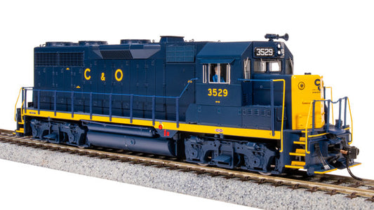Broadway Limited BLI7536 GP35 DCC & Sound C&O #3529 HO Scale