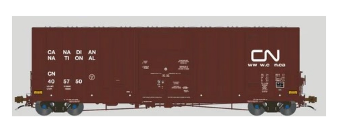 Aurora Miniatures 317009 HO Scale - Transcona Shops 50' Plate F Boxcar Canadian National #405833
