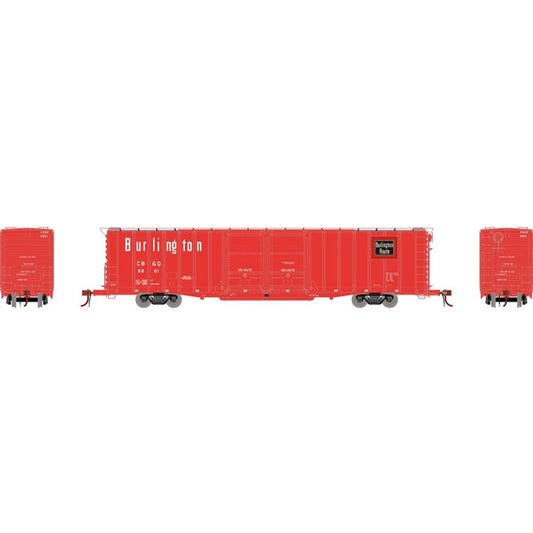 Athearn Genesis 60' PS AUTO BOXCAR CHICAGO, BURLINGTON & QUINCY #9817 HO Scale