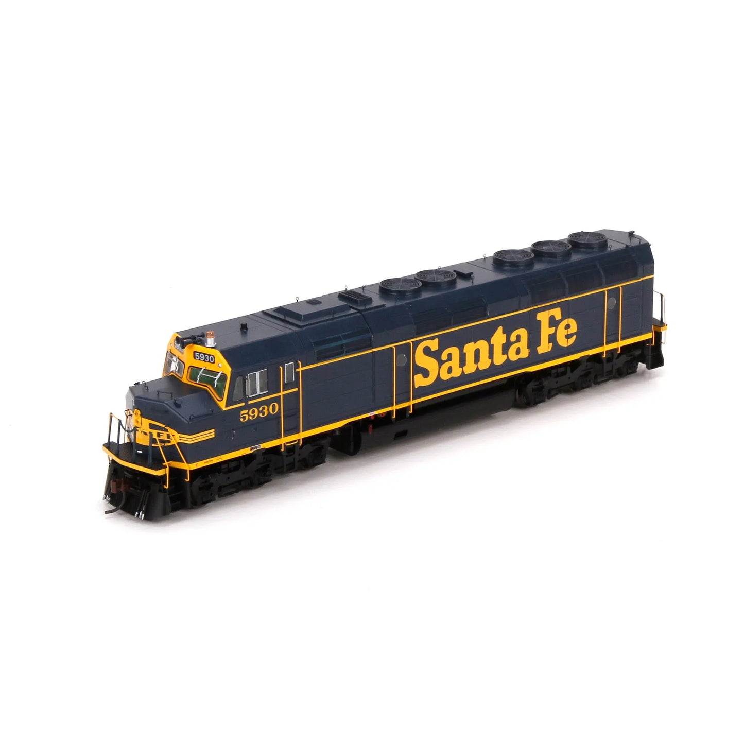 Athearn Genesis F45 DCC & Sound Tsunami Santa Fe "Pinstripe Scheme" #5919 HO Scale