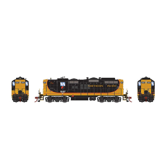 Athearn Genesis GP9 Factory DCC & Sound Tsunami 2 Burlington Northern #1997 HO Scale