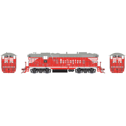 Athearn Genesis GP7 Factory Tsunami 2 CB&Q #206 HO Scale