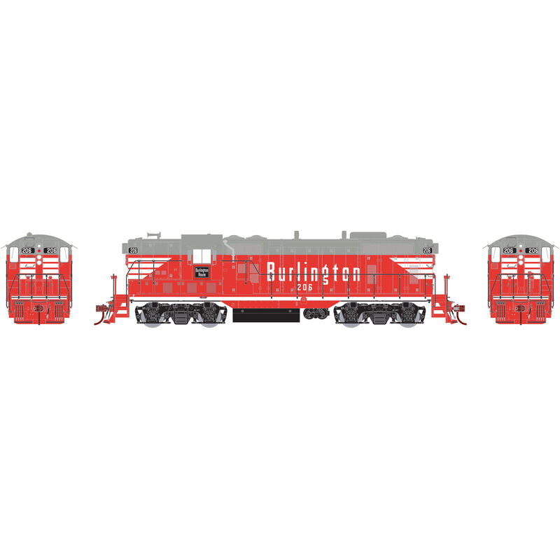 Athearn Genesis GP7 Factory Tsunami 2 CB&Q #251 HO Scale