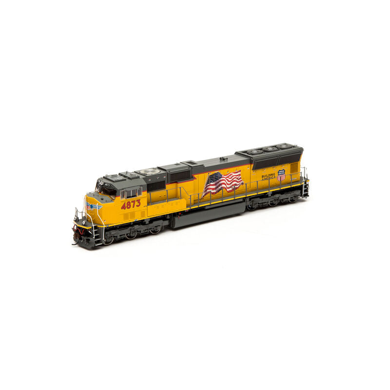 Athearn Genesis SD70M DCC & Sound Tsunami Union Pacific #4884 HO Scale