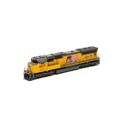 Athearn Genesis SD70M DCC & Sound Tsunami Union Pacific #4884 HO Scale
