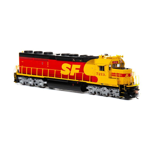 Athearn Genesis SD45-2 DCC & Sound Tsunami 2 Santa Fe "Kodachrome" #7203 HO Scale