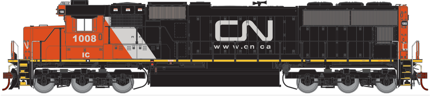 Athearn Genesis ATHG 69283 HO Scale - SD70 DCC/Sound Canadian National #1039