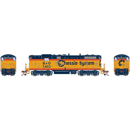 Athearn Genesis GP7 Factory DCC & Sound Tsunami 2 Chessie System #5610 HO Scale