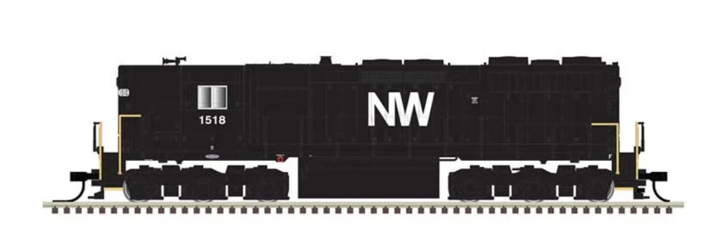 Atlas Master Line 40 005 784 N Scale - SD35 High Nose DCC/Sound Norfolk & Western #1518