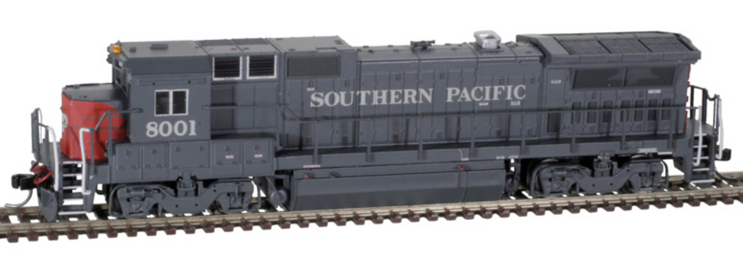 Atlas Master Line 40 005 129 N Scale - Dash 8-40B DC/Silent Southern Pacific #8017