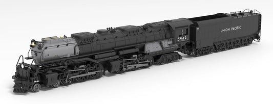 Broadway Limited Imports (BLI) Steam Engine - Challenger 6981 BLACK & GRAPHITE, COAL TENDER, PARAGON4 SOUND/DC/DCC, SMOKE Union Pacific #3954 N Scale (Copy)