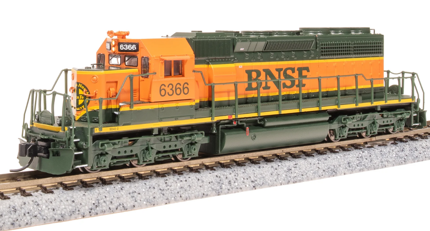 Broadway Limited BLI 7954 N Scale - SD40-2 DCC & Sound BNSF Heritage I Paint Scheme #6375