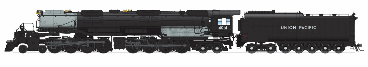 Broadway Limited Imports (BLI) Steam Engine - 9501 UP Big Boy 4-8-8-4, #4014, "The Big Boy Tour" Excursion Appearance, Paragon4 Sound/DC/DCC, Smoke, HO