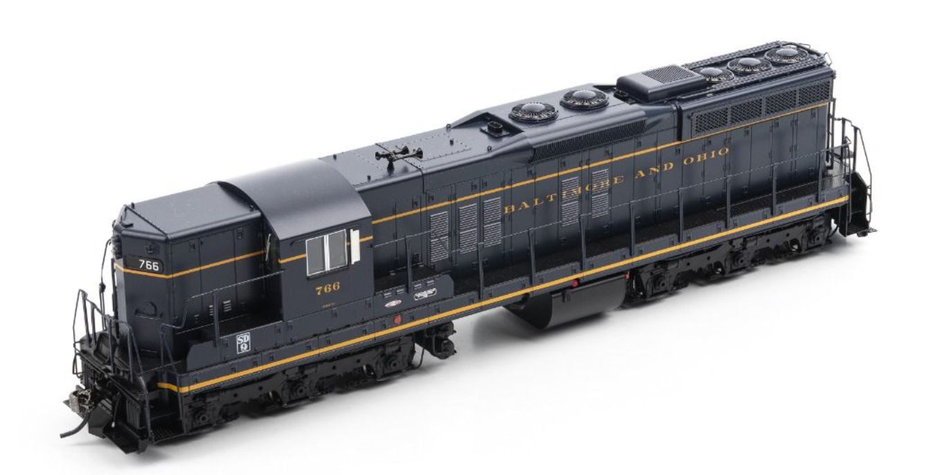 Rapido EMD SD9 DCC & Sound Baltimore & Ohio # 766 HO Scale