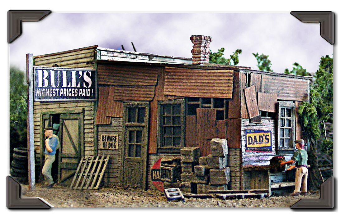 Bar Mills Scale Model Works 452 Bulls' Salvage Kit HO Scale