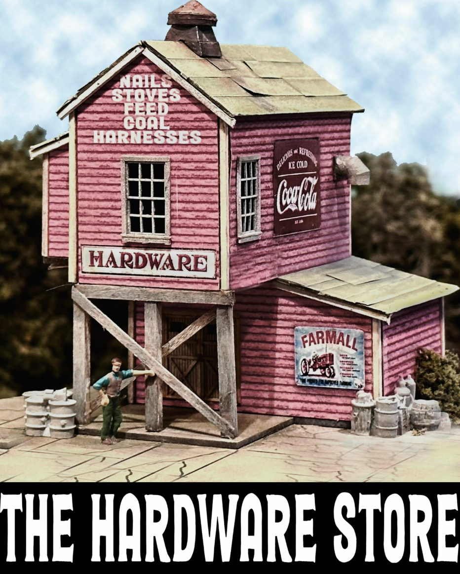 Bar Mills Scale Model Works 5042 The Hardware Store HO Scale