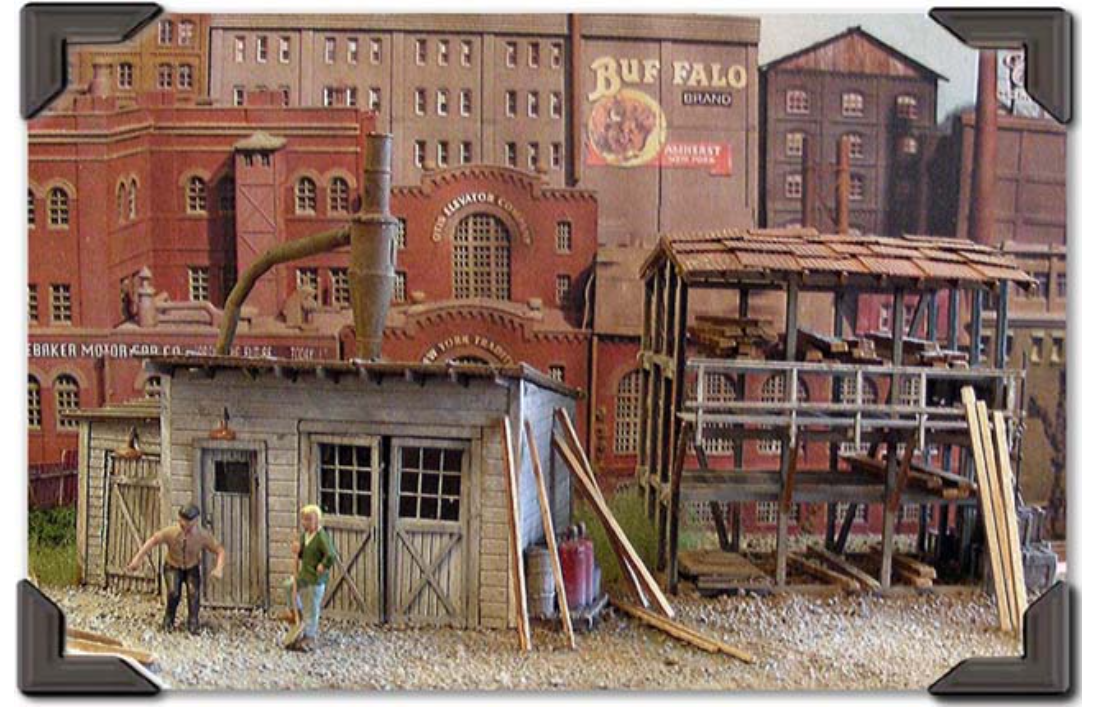 Bar Mills Scale Model Works 422 The Crown Crate Co. Kit HO Scale