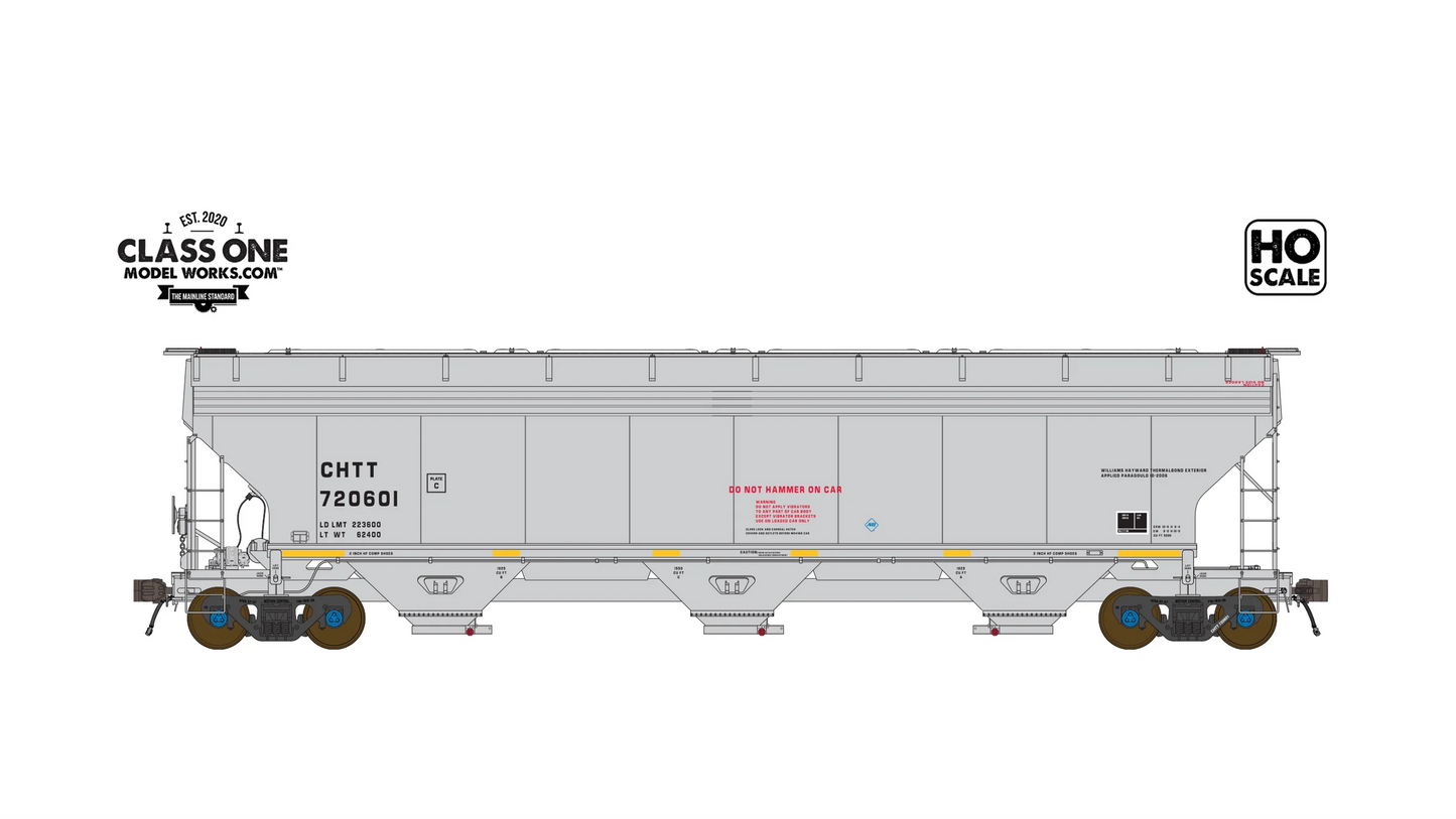 Class One Model Works ARI 5200 Hopper CHICAGO HEIGHTS TERMINAL TRANSFER (UP) #720601 HO Scale