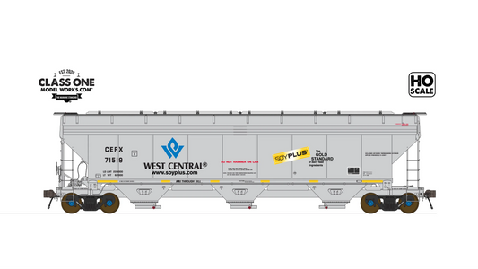 Class One Model Works ARI 5200 Hopper CIT Equipment # 71525 HO Scale
