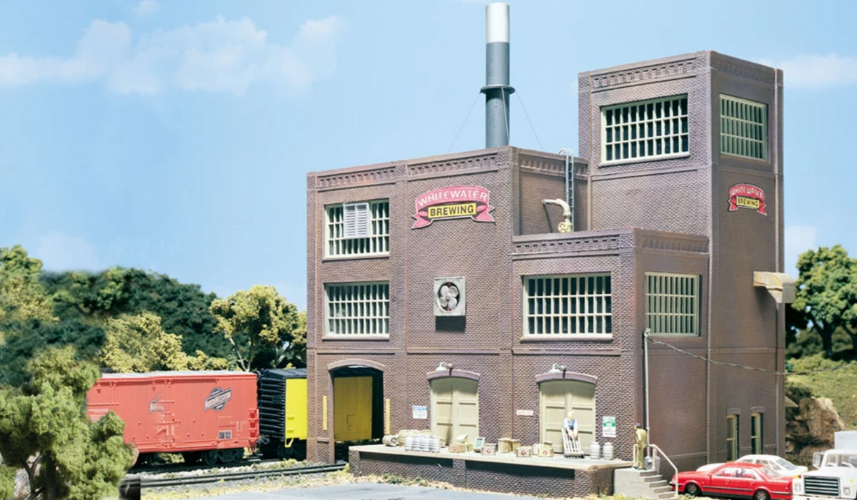Design Preservation Models Gold Detailed Edition 40200 HO Scale - Whitewater Brewing Structure Kit
