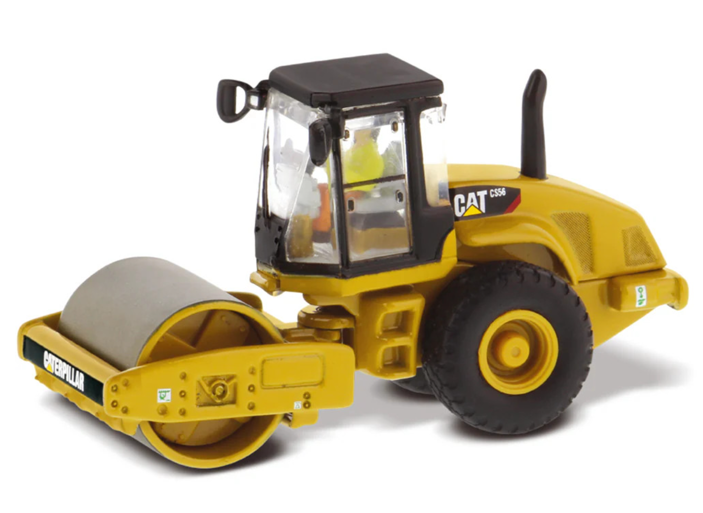Diecast Masters 85246 HO Scale - Cat CS56 Smooth Drum Vibratory Soil Compactor
