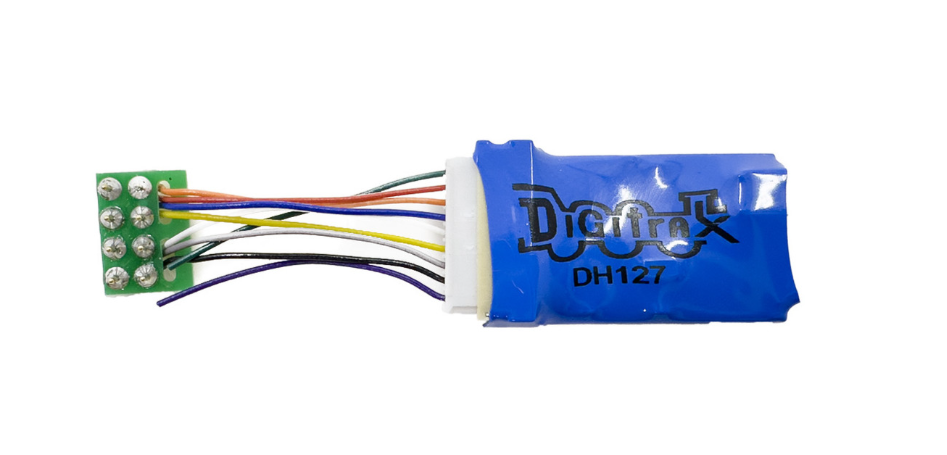 Digitrax DH127PS HO Scale - Series 7 Mobile Decoder 8 Pin