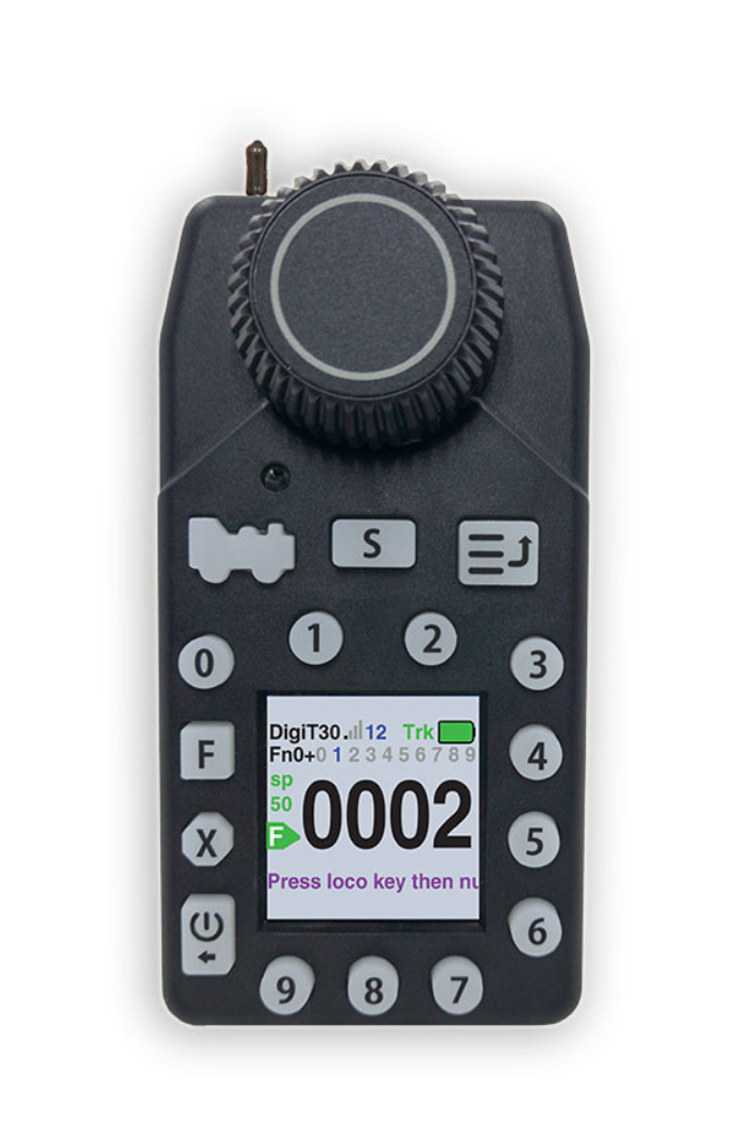 Digitrax UT6D Duplex Radio LocoNet Throttle 4 Digit Addressing
