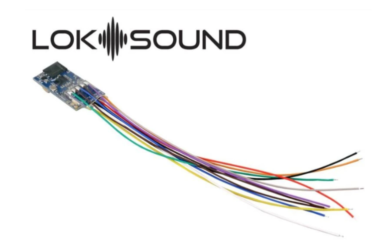 ESU 58823 Multi Scale - Lok Sound 5 Micro DCC 'Blank Decoder" Single Wires