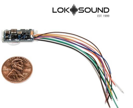 ESU 58923, LokSound 5 Nano DCC With Single Wires, Sound Decoder