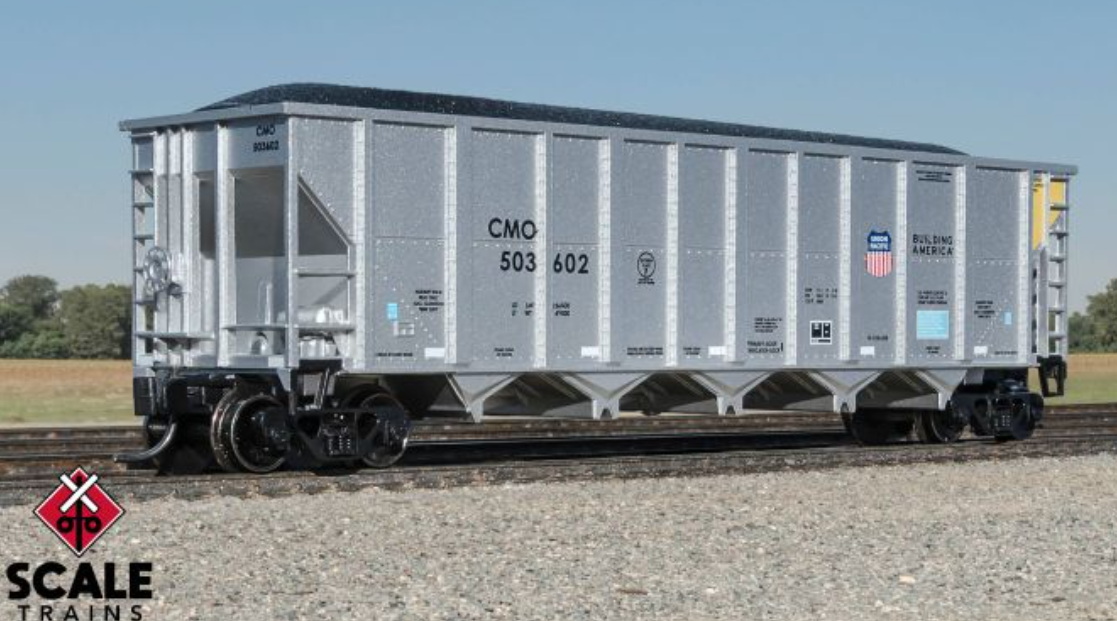Fox Valley / Scale Trains FVM 10131 N Scale - RD-4 Coal Hopper Union Pacific