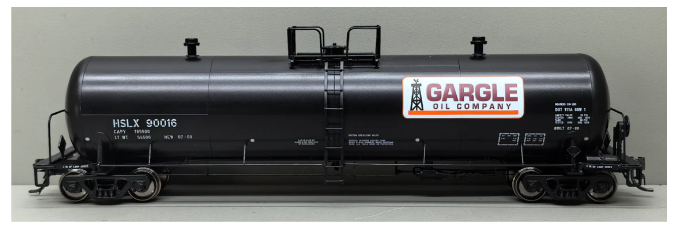 Homeshops Rapido GP20 Tank Car - Freelance Railroad Gargle Oil #90071 HO Scale