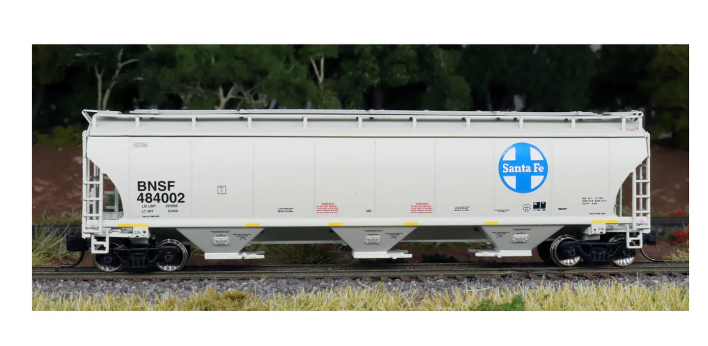 intermountain 67251-02 N Scale - Trinity 5161 Hopper, BNSF (Legacy Santa Fe) #484002
