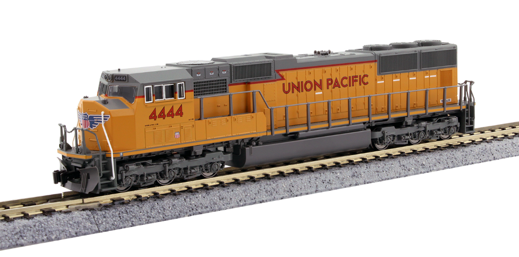 Kato 176-7615 N Scale - SD70M DC/Silent (DCC Ready) Union Pacific #4364