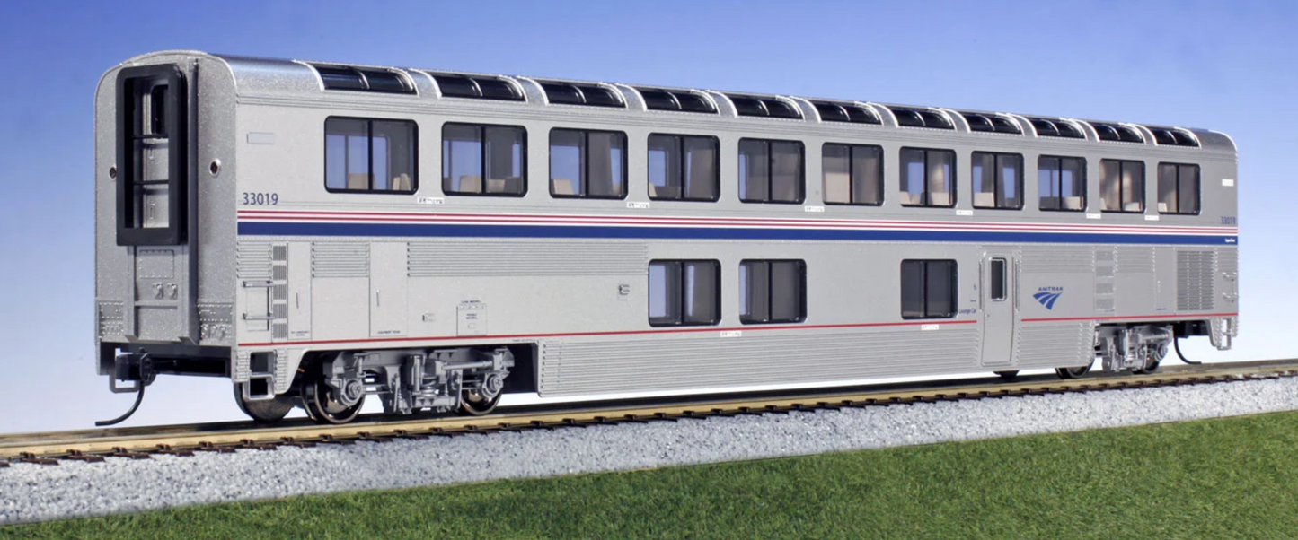 Kato 35-6065 HO Scale - Superliner I Lounge Amtrak #33014
