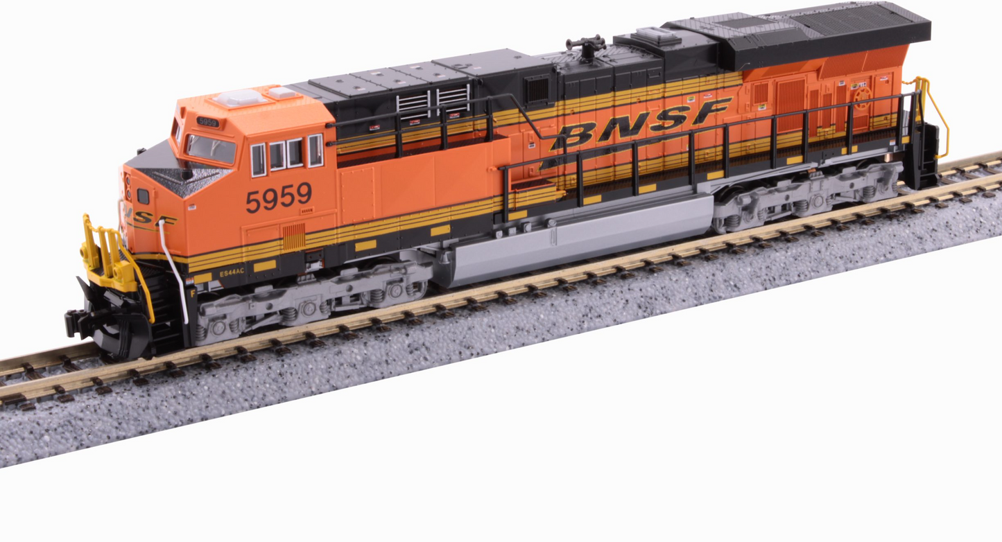 Kato ES44AC 176-8959 DCC Ready BNSF Heritage 3 #5959 N Scale