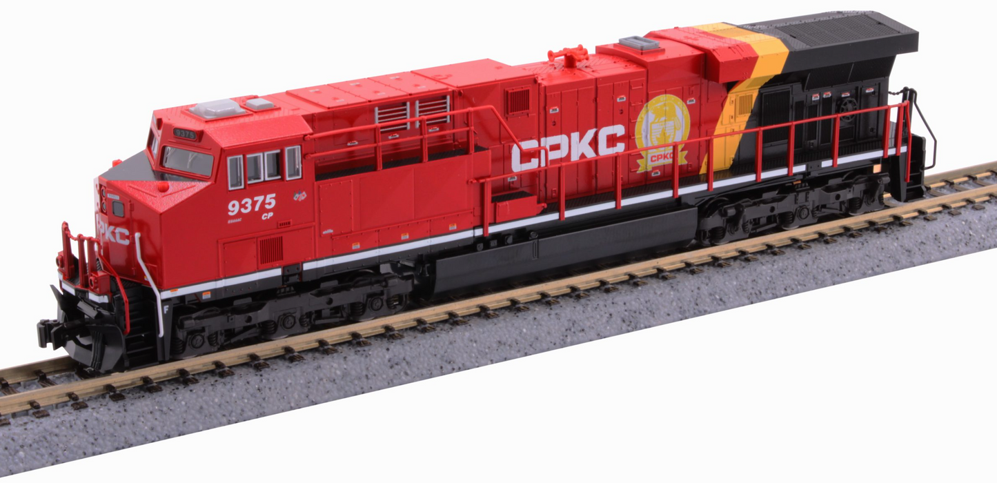 Kato ES44AC 176-8957 DCC Ready CPKC #9375 N Scale