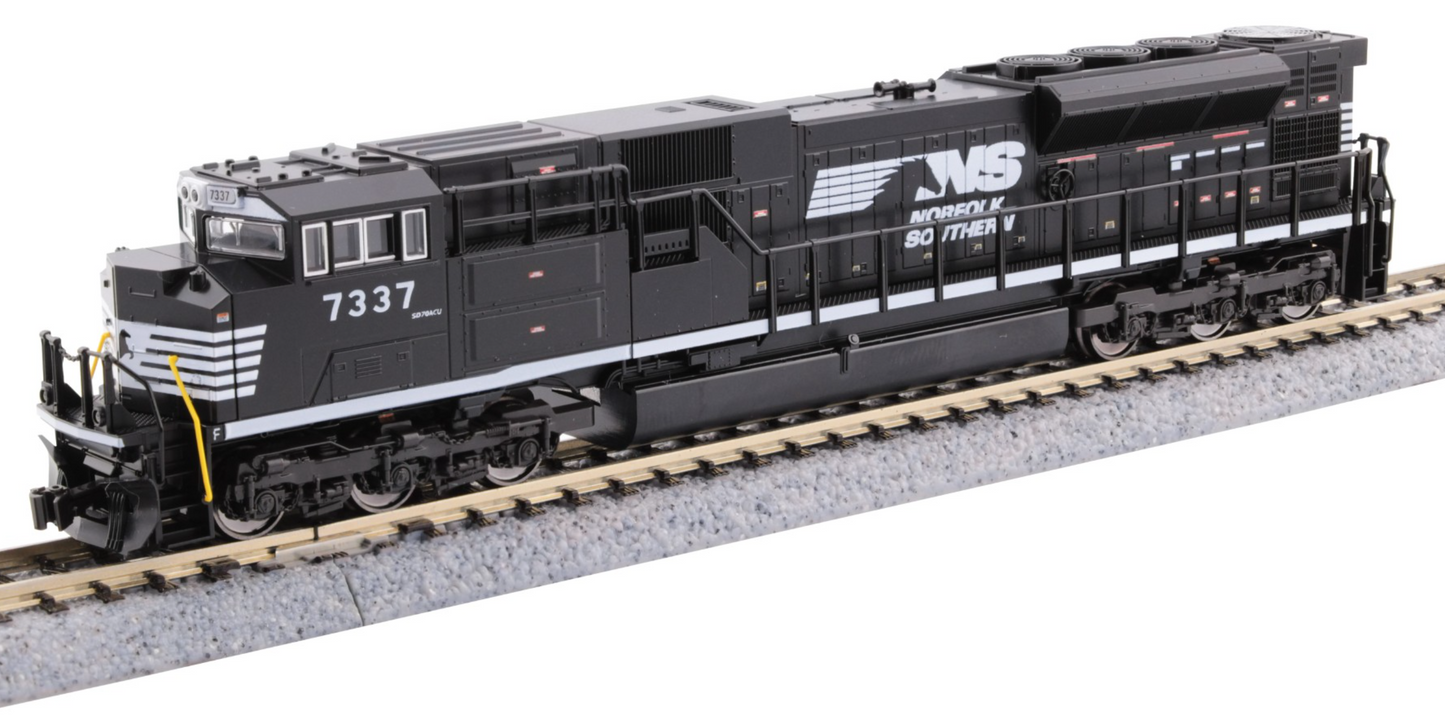 Kato 176-8561 SD70ACU DC Norfolk Southern #7337 N Scale