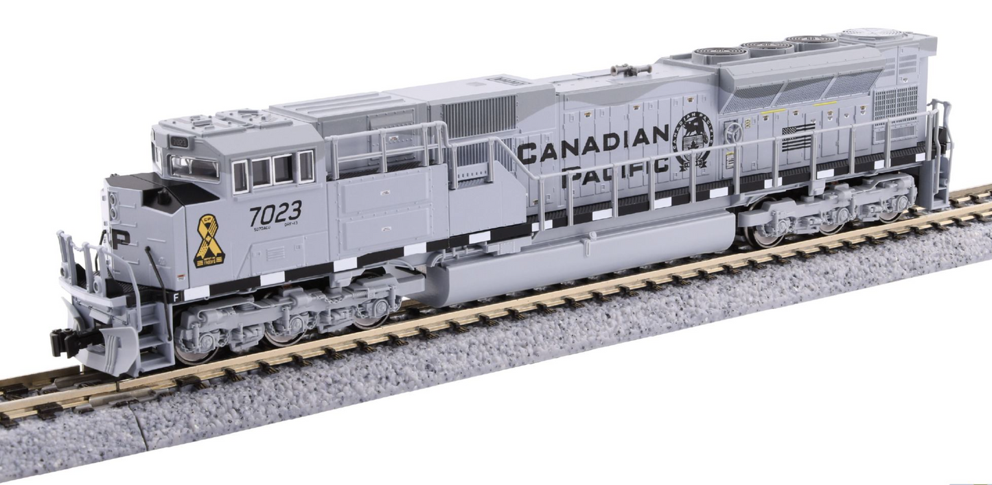 Kato 176-8544 SD70ACU DC Canadian Pacific Fighter Jet Variant Scheme #7023 N Scale