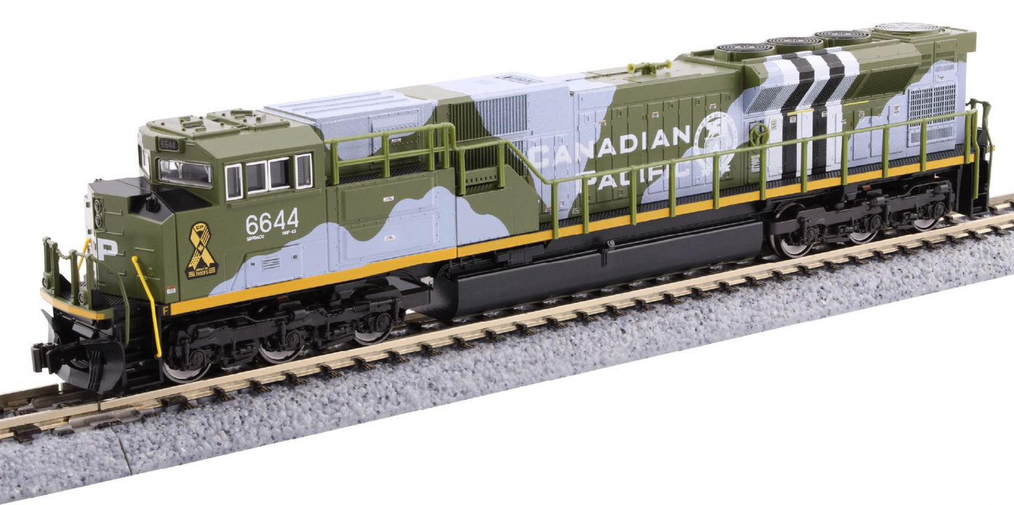 Kato 176-8540 SD70ACU DC Canadian Pacific D-Day Scheme N Scale