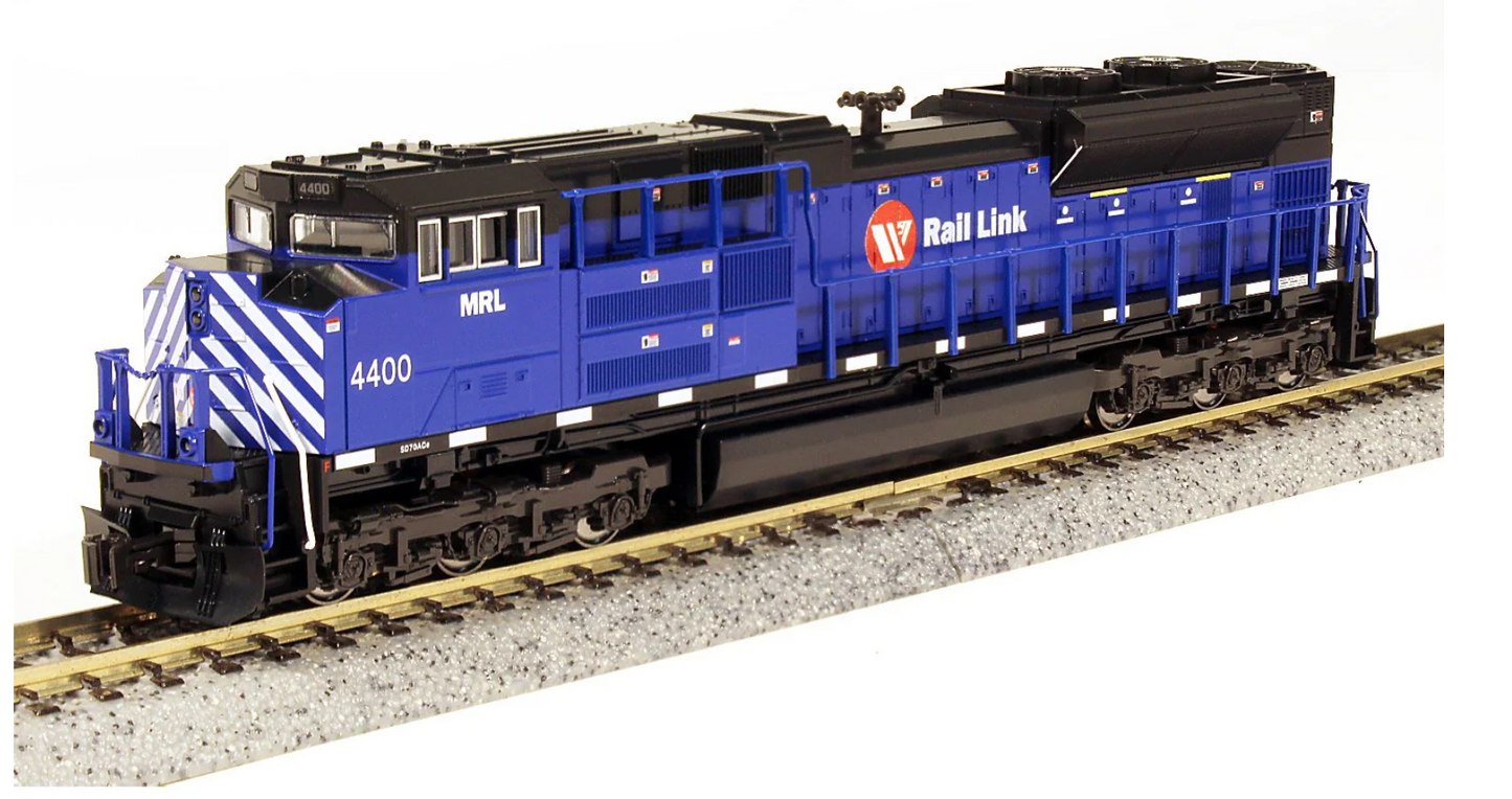 Kato 176-8531-DCC N Scale - EMD SD70ACe DCC Without Sound Montana Rail Link #4401