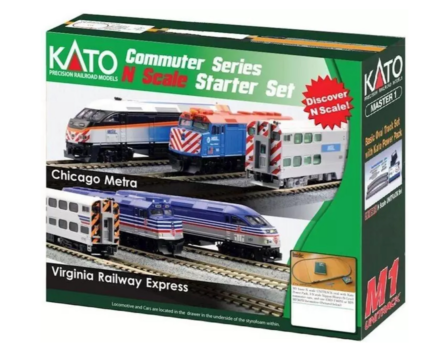 Kato 106-0031 Starter Set Metra N Scale