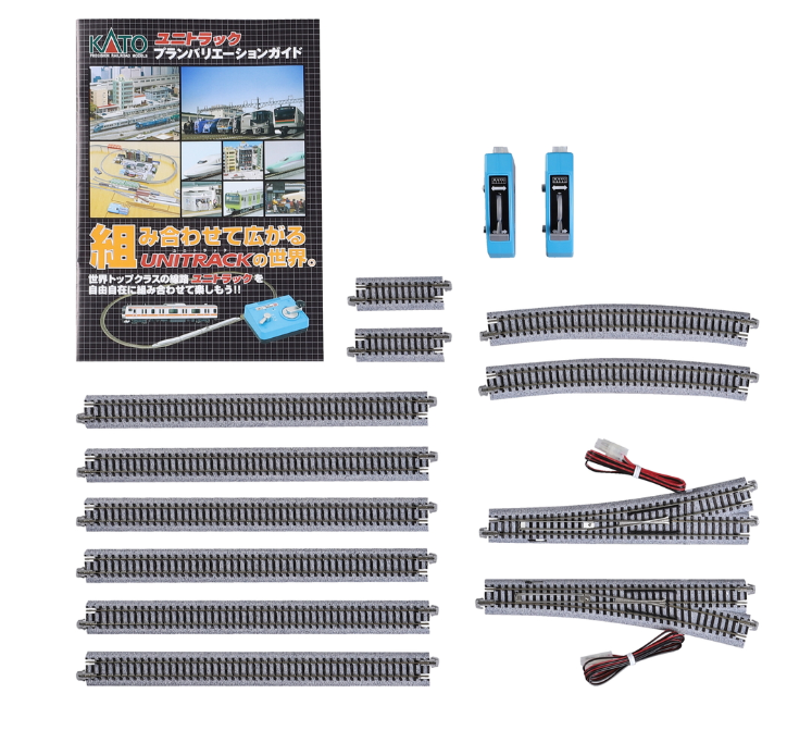 Kato Unitrack 20-860 V1 Mainline Passing Siding Set N Scale