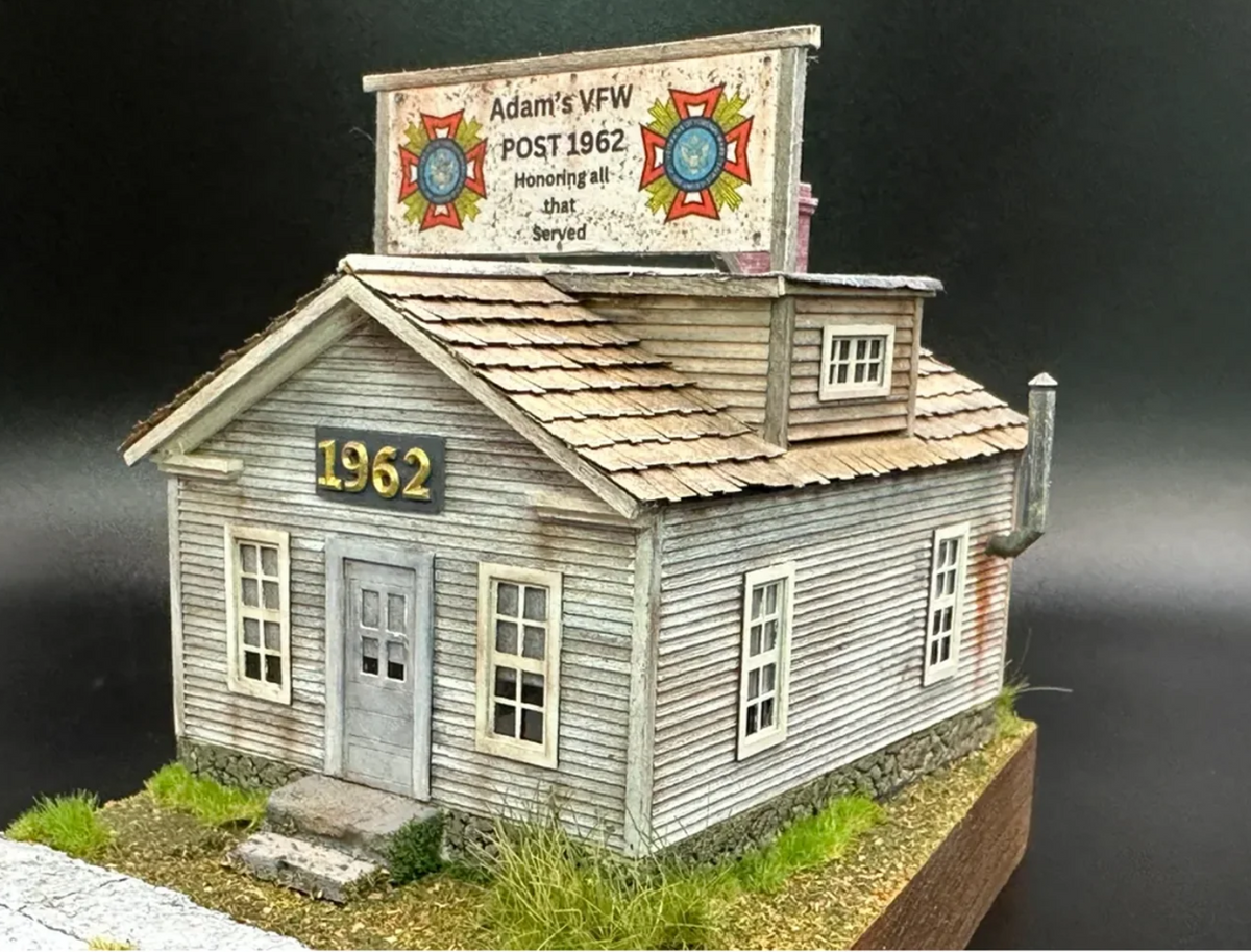 Mudd Creek Models MCM 039 HO Scale - Adams VFW Laser Kit