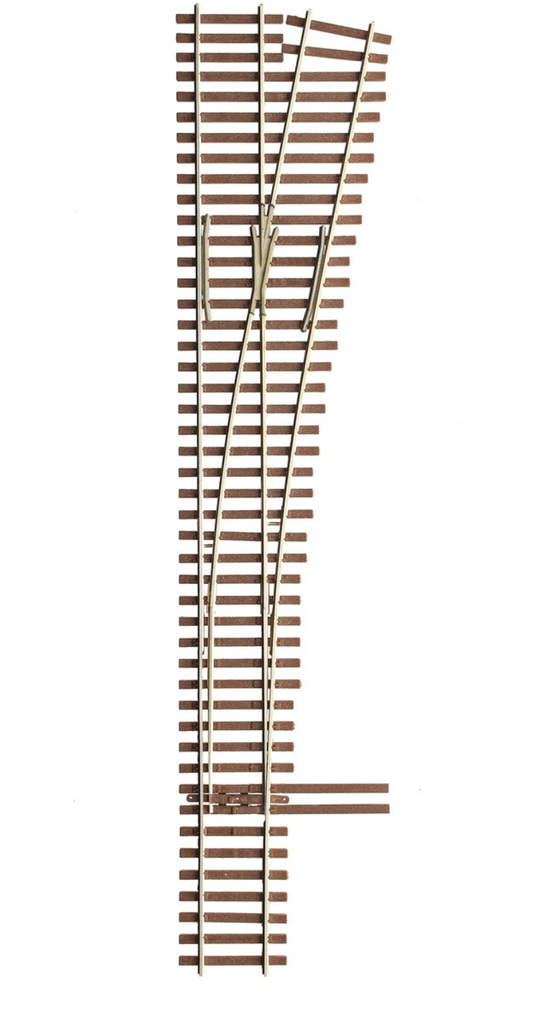 Micro Engineering 14-711 HO Scale Turnout Code 83, #5a Standard, Righthand