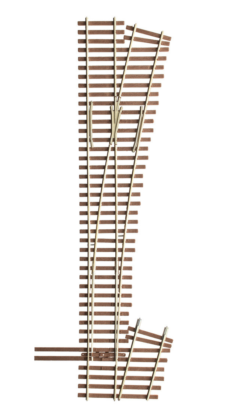 Micro Engineering 14-719 HO Scale Turnout Code 83, #5e Last Ladder, Righthand