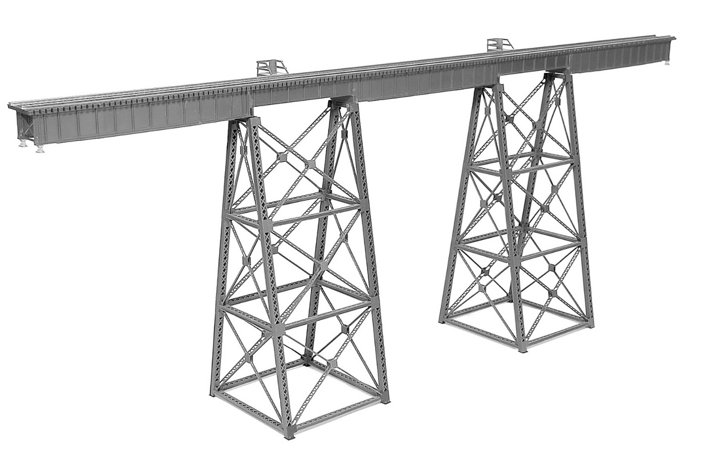 Micro Engineering 75-515 HO Scale - Tall Steel Viaduct, Standard Bridge, 210' long