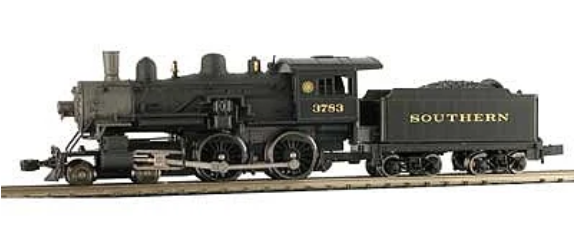 Model Power 7633 N Scale - 4-4-0 Metal American Steam Engine Southern