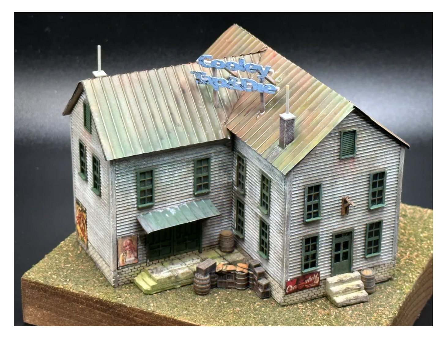 Mudd Creek Models MCM 031 HO Scale - Cooley Tap and Die Laser Kit